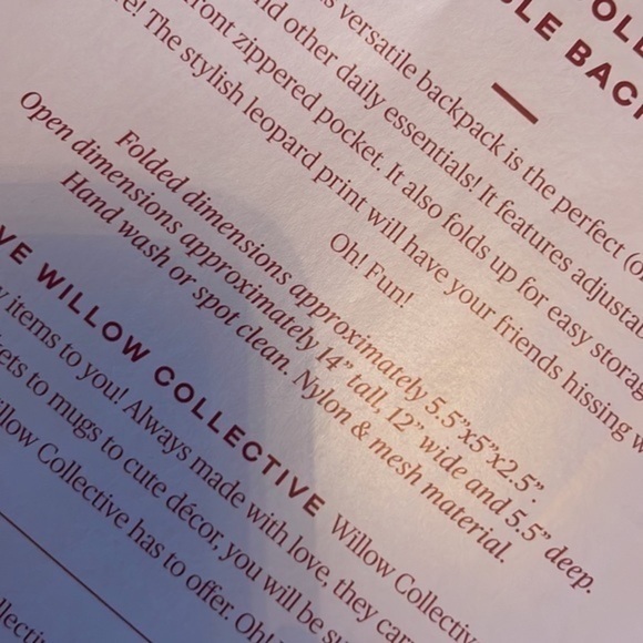 NEW Backpack - Picture 7 of 7